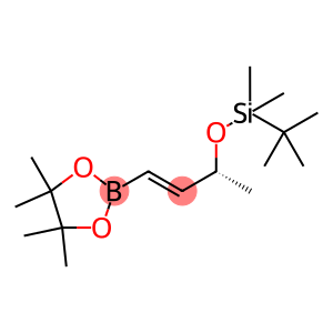 (R,E)-tert-butyldimethyl((4-(4,4,5,5-tetramethyl-1,3,2-dioxaborolan-2-yl)but-3-en-2-yl)oxy)silane