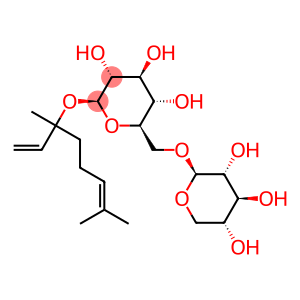 β-D-Glucopyranoside, (1R)-1-ethenyl-1,5-dimethyl-4-hexen-1-yl 6-O-β-D-xylopyranosyl-