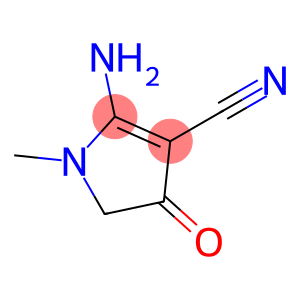 2-氨基-1-甲基-4-氧代-4,5-二氢-1H-吡咯烷-3-甲腈