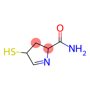 2H-Pyrrole-2-carboxamide,3,4-dihydro-4-mercapto-(9CI)