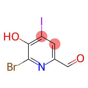 6-Bromo-5-hydroxy-4-iodopicolinaldehyde