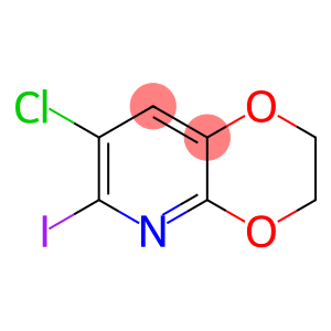 7-氯-6-碘-2,3-二氢-[1,4]二氧杂环己二烯并[2,3-B]吡啶