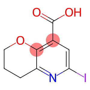 6-Iodo-3,4-dihydro-2H-pyrano-[3,2-b]pyridine-8-carboxylic acid