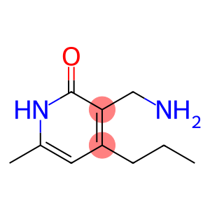 2(1H)-吡啶酮, 3-(氨基甲基)-6-甲基-4-丙基-