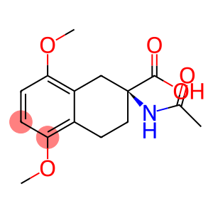 2-(Acetylamino)-1,2,3,4-tetrahydro-5,8-dimethoxy-2-naphthalenecarboxylic Acid-13C