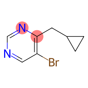 Pyrimidine, 5-bromo-4-(cyclopropylmethyl)-