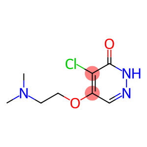 3(2H)-Pyridazinone, 4-chloro-5-[2-(dimethylamino)ethoxy]-