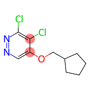 3,4-dichloro-5-(cyclopentylmethoxy)pyridazine