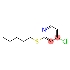 4-chloro-2-(pentylthio)pyridine