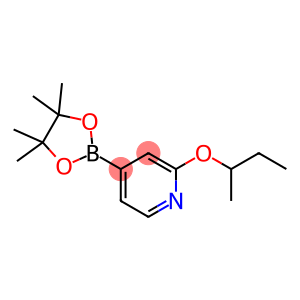 2-sec-butoxy-4-(4,4,5,5-tetramethyl-1,3,2-dioxaborolan-2-yl)pyridine