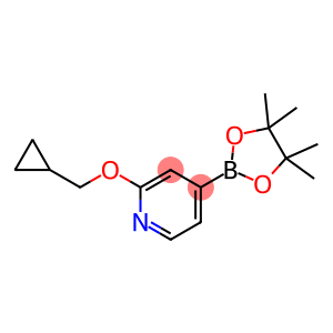 2-(CYCLOPROPYLMETHOXY)-4-(4,4,5,5-TETRAMETHYL-1,3,2-DIOXABOROLAN-2-YL)PYRIDINE