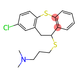 3-[(2-chloro-10,11-dihydrodibenzo[b,f]thiepin-10-yl)sulfanyl]-N,N-dimethyl-1-propanamine