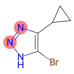 5-Bromo-4-cyclopropyl-1H-1,2,3-triazole