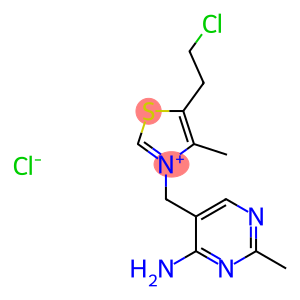 3-((4-Amino-2-methyl-5-pyrimidinyl)methyl)-5-(2-chloroethyl)-4-methylthiazolium chloride