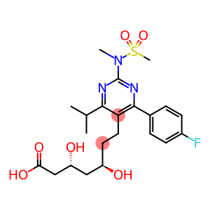 (3R,5R)-7-[4-(4-fluorophenyl)-2-[methyl(methylsulfonyl)amino]-6-propan-2-ylpyrimidin-5-yl]-3,5-dihydroxyheptanoate