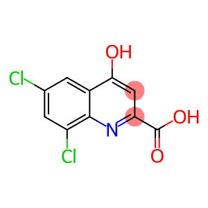 2-Quinolinecarboxylic acid, 6,8-dichloro-4-hydroxy-