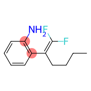 o-(1,1-Difluorohex-1-en-2-yl)aniline