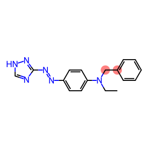 N-ethyl-N-[4-(1H-1,2,4-triazol-3-ylazo)phenyl]benzylamine