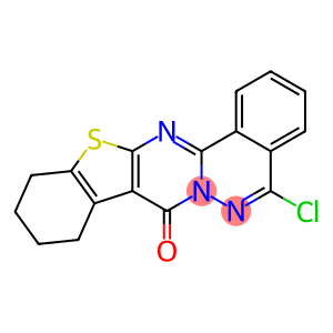 5-chloro-9,10,11,12-tetrahydro-8H-[1]benzothieno[2',3':4,5]pyrimido[2,1-a]phthalazin-8-one