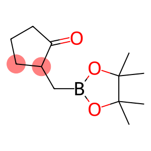 2-((4,4,5,5-tetramethyl-1,3,2-dioxaborolan-2-yl)methyl)cyclopentanone