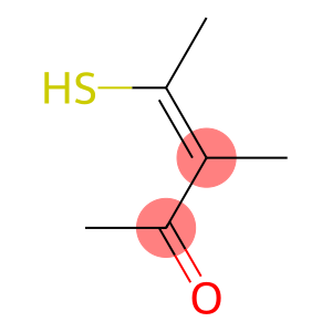 3-Penten-2-one, 4-mercapto-3-methyl-, (3Z)- (9CI)