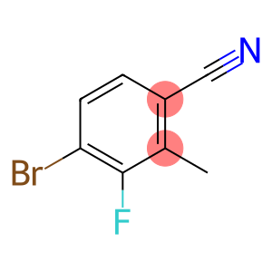 4-Bromo-3-fluoro-2-methylbenzonitrile