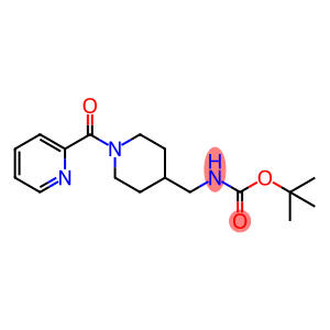 Carbamic acid, N-[[1-(2-pyridinylcarbonyl)-4-piperidinyl]methyl]-, 1,1-dimethylethyl ester