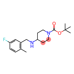 tert-Butyl 4-(5-fluoro-2-methylbenzylamino)piperidine-1-carboxylate