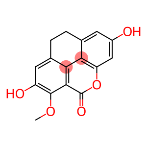 9,10-Dihydro-2,7-dihydroxy-6-methoxy-5H-phenanthro[4,5-bcd]pyran-5-one