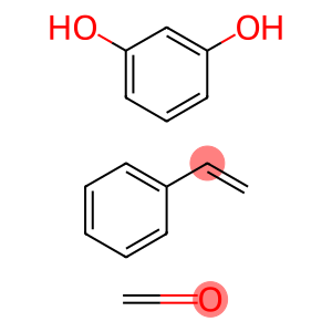 Formaldehyde, polymer with 1,3-benzenediol and ethenylbenzene