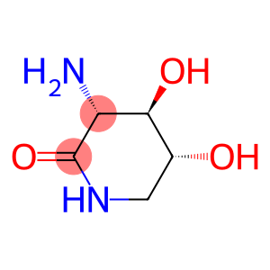 2-Piperidinone,3-amino-4,5-dihydroxy-,[3R-(3alpha,4beta,5alpha)]-(9CI)