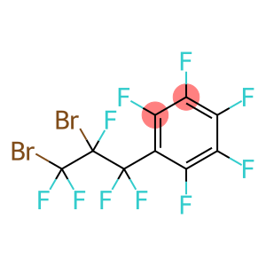 (2,3-Dibromopentafluoropropyl)pentafluorobenzene