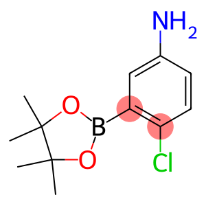 4-chloro-3-(4,4,5,5-tetramethyl-1,3,2-dioxaborolan-2-yl)benzenamine