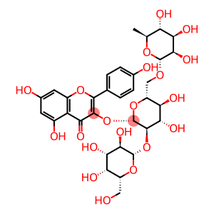 2)]-beta-D-glucopyranosyl)oxy]-5,7-dihydroxy-2-(4-hydroxyphenyl)-4H-1-benzopyran-4-one