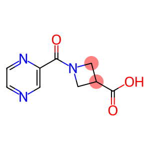 1-(pyrazine-2-carbonyl)azetidine-3-carboxylic acid