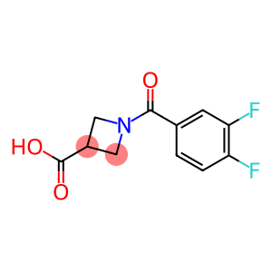 3-Azetidinecarboxylic acid, 1-(3,4-difluorobenzoyl)-