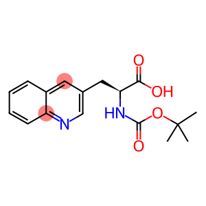 (2S)-2-{[(tert-butoxy)carbonyl]amino}-3-(quinolin-3-yl)propanoic acid