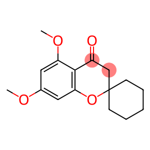5,7-二甲氧基螺[苯并二氢吡喃-2,1'-环己烷]-4-酮