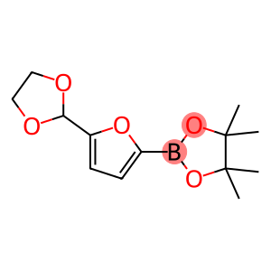 2-(5-(1,3-Dioxolan-2-yl)furan-2-yl)-4,4,5,5-tetramethyl-1,3,2-dioxaborolane