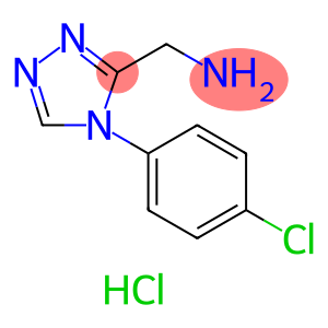 {[4-(4-Chlorophenyl)-4H-1,2,4-triazol-3-yl]methyl}amine dihydrochloride