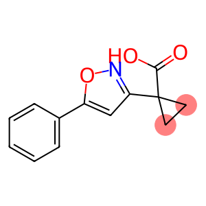 1-(5-Phenylisoxazol-3-yl)cyclopropanecarboxylic acid
