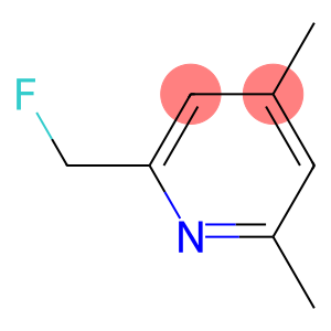 Pyridine, 2-(fluoromethyl)-4,6-dimethyl- (9CI)