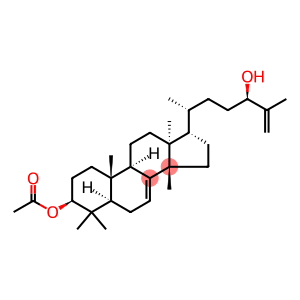 3β-乙酰氧基-7,25-甘遂二烯-24(R)-醇