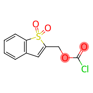 1,1-DIOXOBENZO[B]THIOPHEN-2-YLMETHYL CHLOROFORMATE, TECH. 90