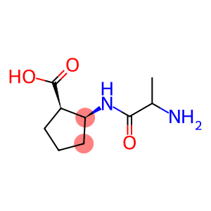 Cyclopentanecarboxylic acid, 2-[(2-amino-1-oxopropyl)amino]-, [1R-[1alpha,2alpha(R*)]]- (9CI)