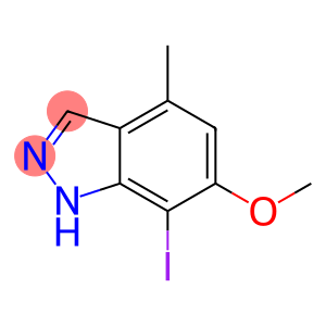 7-Iodo-6-methoxy-4-methyl-1H-indazole