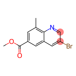 METHYL 3-BR0M0-8- METHYLQUINOLINE-6- CARBOXYLATE