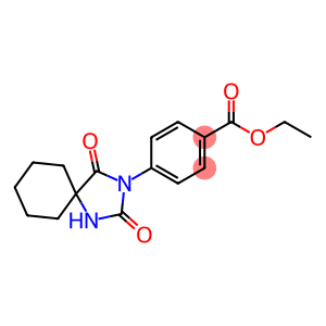 4-(2,4-Dioxo-1,3-diaza-spiro[4.5]dec-3-yl)-benzoic acid ethyl ester