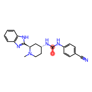 1-((2R,4R)-2-(1H-benzo[d]imidazol-2-yl)-1-methylpiperidin-4-yl)-3-(4-cyanophenyl)urea