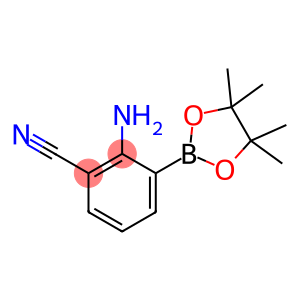 2-氨基-3-(4,4,5,5-四甲基-1,3,2-二氧硼杂环戊烷-2-基)苯腈